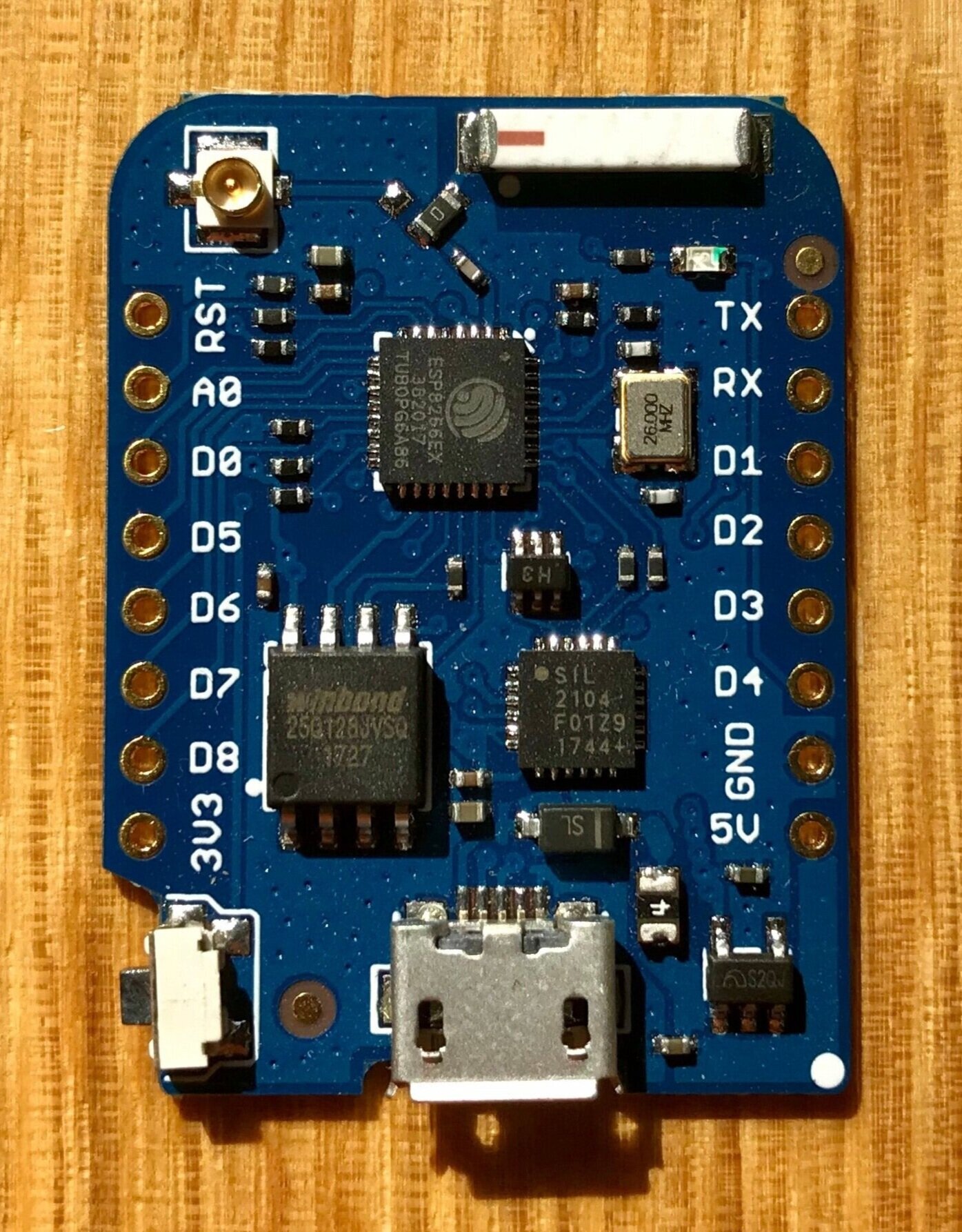 WEMOS D1 mini pro V1.1.0